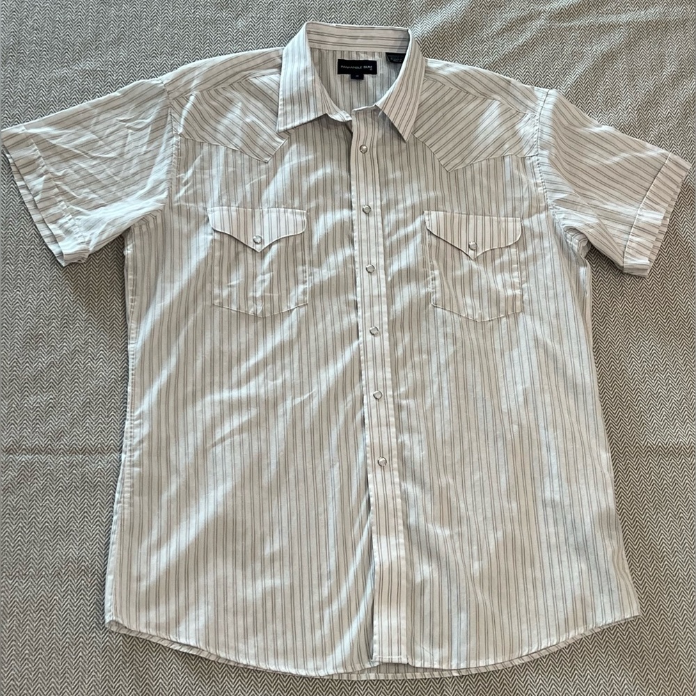 Panhandle Slim Mens Western Pearl Snap Shirt